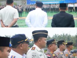 Kepala Lapas Pasir Pangarayan Hadiri Apel Gelar Pasukan dan Rapat Eksternal Ops Keselamatan Lancang Kuning 2026