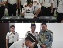 Kalapas Pasir Pangarayan Ikuti Penandatanganan Komitmen Bersama di Kanwil Ditjenpas Riau