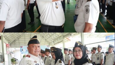 21 Pegawai Lapas Pasir Pangarayan Terima Kenaikan Pangkat, Satu Raih Penghargaan Pegawai Teladan