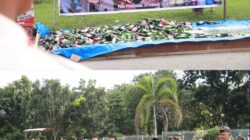 Sinergi Forkopimda: Kalapas Pasir Pangarayan Hadiri Pemusnahan Barang Bukti Hasil Penegakan Perda 2025