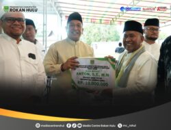 Bupati Rohul Jemput Aspirasi Masyarakat di Masjid Darul Istiqomah, Sekaligus Buka Puasa Bersama.