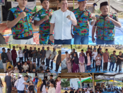 Dalam Rangka Menyambut Bulan Suci Ramadhan PUK-F-SPTI Melayu Bersatu Desa Seikuning Santuni Anak Yatim-piatu dan Kaum Duafa.