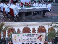 Lapas Pasir Pangarayan Hadiri Peringatan Nuzulul Qur’an dan Buka Puasa Bersama di Islamic Centre Rohul
