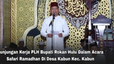 Safari Di Batas Negeri, Wabup Syafaruddin Poti Salurkan Bantuan Dan Perkuat Silaturahmi.