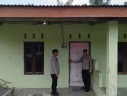 Polsek Bonai Darussalam Intensifkan Patroli Rumah Kosong Saat Mudik, Antisipasi Tindak Kejahatan