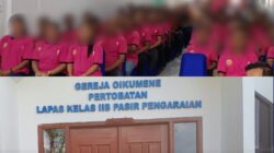 Dalam Pembinaan Kepribadian, Warga Binaan Lapas Pasir Pangarayan Ikuti Ibadah Online Paskah