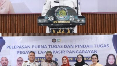 Momen Haru dan Khidmat, Lapas Pasir Pengarayan Lepas Pegawai Purna Bakti dan Pindah Tugas