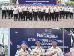 Perkuat Fungsi Pengawasan, Lapas Pasir Pangarayan Ikuti Pengukuhan Satops Patnal Kanwil Ditjenpas Riau