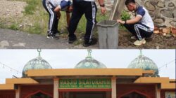 Dalam Rangka Hari Bakti Pemasyarakatan ke-62, Lapas Pasir Pangarayan Gelar Bakti Sosial di Masjid Silaturahim