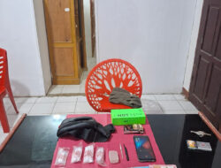 Berantas Narkotika, Polsek Kabun Tangkap Seorang Pengedar, Sita 9,34 Gram Sabu