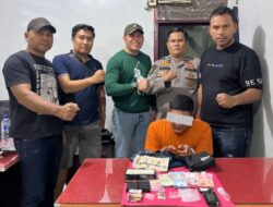 Polsek Ujungbatu Tangkap Diduga Pengedar, Barang Bukti Sabu, Ganja dan Ekstasi Diamankan