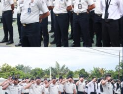 Apel Pagi Senin, Kalapas Pasir Pangarayan Tekankan Penguatan Tugas dan Kinerja Pegawai