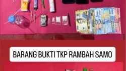 Polsek Ujung Batu Bongkar Jaringan Narkotika, Enam Pelaku Diamankan dengan Barang Bukti 33 Gram Sabu dan Ekstasi