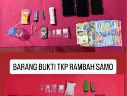 Polsek Ujung Batu Bongkar Jaringan Narkotika, Enam Pelaku Diamankan dengan Barang Bukti 33 Gram Sabu dan Ekstasi