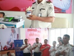 Lapas Pasir Pangarayan Gelar Donor Darah di PMI Rokan Hulu, Wujud Kepedulian dalam HBP ke-62