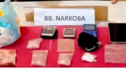 Polsek Tambusai Utara Berhasil Tangkap Dua Pengedar Sabu di Mahato, 8,93 gram Barang Bukti Diamankan
