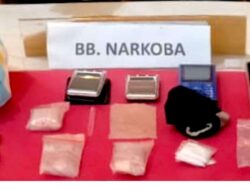 Polsek Tambusai Utara Berhasil Tangkap Dua Pengedar Sabu di Mahato, 8,93 gram Barang Bukti Diamankan