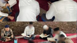 Lapas Pasir Pangarayan Gelar Pengajian Rutin, Warga Binaan Asah Kemampuan Baca Al-Qur’an