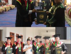 Hadiri Wisuda XXIV UPP, 5 Pegawai Lapas Pasir Pangaraian Turut Diwisuda
