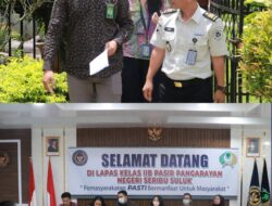 Hakim Wasmat PN Pasir Pengaraian Kunjungi Lapas Pasir Pangarayan, Tinjau Pelaksanaan Pembinaan Warga Binaan