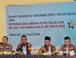 Kades Teluk Aur Muslim SH,Tegas Aktifkan Kembali Pos Kamling Demi Menjaga Keamanan Lingkungan