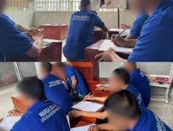 Melalui Pendidikan Kesetaraan Paket, Warga Binaan Lapas Pasir Pangarayan Terus Asah Pengetahuan