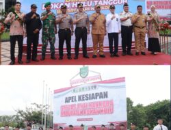 Kalapas Pasir Pangarayan Hadiri Apel dan Deklarasi Satgas Anti Narkoba Kabupaten Rokan Hulu Tahun 2026