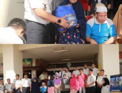 Wujud Kepedulian, Lapas Pasir Pangarayan Salurkan Bantuan Sosial kepada Masyarakat Sekitar