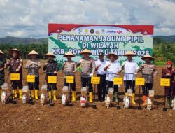 Kunjungan Kerja Wakapolda Riau, Pimpin Penanaman Jagung di Rokan Hulu,Tegaskan Strategi Polri Hadapi Tantangan Era Digital