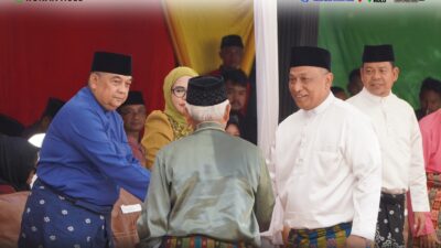 Pererat Silaturahmi, Bupati Anton Hadiri Reuni Akbar ke-3 Keluarga Besar Ompung Naihubu di Kubu Baru