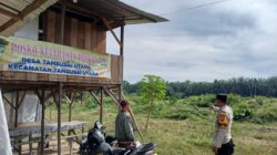 Polsek Tambusai Utara, Terus Sambangi Warga Dalam Rangka Melaksanakan Pengecekan Serta Pembersihan Lahan Ketahanan Pangan.