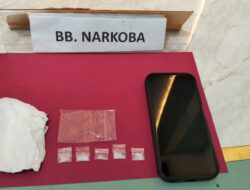 Polsek Tambusai Utara Tangkap Pengedar Narkoba, Lima Paket Sabu Diamankan