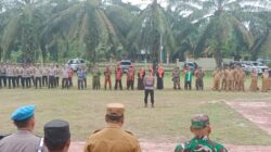 Polsek Tambusai Utara Bersama Forkopimcam Gelar Apel Kesiapsiagaan Karhutla, Perkuat Sinergi Hadapi Musim Kemarau