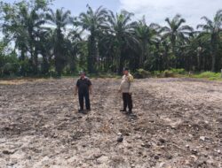 Polsek Tambusai Utara Perkuat Swasembada Pangan Nasional Lewat Persiapan Lahan Jagung di Desa Bangun Jaya