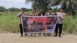Polsek Bonai Darussalam Intensifkan Patroli Karhutla, Pastikan Wilayah Bebas Titik Api di Tengah Musim Kemarau