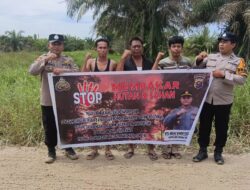Polsek Bonai Darussalam Intensifkan Patroli Karhutla, Pastikan Wilayah Bebas Titik Api di Tengah Musim Kemarau