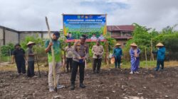 Polsek Tambusai Utara  Dukung Swasembada Pangan, Melalui Penanaman Jagung Kuartal II di Desa Bangun Jaya.