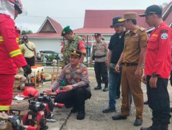 Apel Siaga Karhutla Kecamatan Tandun Digelar, Polsek Tandun Perkuat Sinergi Cegah Kebakaran Hutan dan Lahan