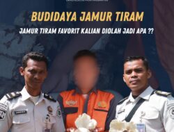 Warga Binaan Lapas Pasir Pangarayan Terus Budidaya Jamur Tiram sebagai Bekal Kemandirian