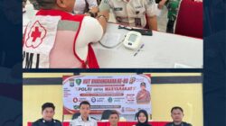 Lapas Pasir Pangarayan Ikuti Baktikes Donor Darah dalam rangka HUT Bhayangkara ke-80