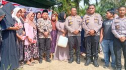 Polres Rohul, Berikan Bantuan Sumur Bor, di Dusun Kubu Pauh Dalam Rangka Memperingati HUT Bhayangkara ke-80 Tahun 2026.