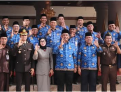 Lapas Pasir Pengaraian Hadiri Upacara Peringati Hari Lahir Pancasila Tingkat Kabupaten Rokan Hulu.