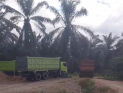 Kapolsek Ujung Batu Tindak Lanjuti Keberadaan Galian C di Desa Pematang Tebih di Duga  Tidak Memiliki Izin.