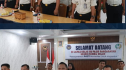 Lapas Pasir Pengaraian,Ikuti Kegiatan Konsolidasi Penyelenggaraan Pelayanan Publik,Bersama Menteri Bidang Hukum/HAM.