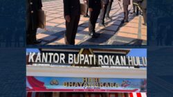 Hadiri Upacara Hari Bhayangkara Ke-80, Lapas Pasir Pangarayan Terus Perkuat Sinergi dengan Polres Rokan Hulu