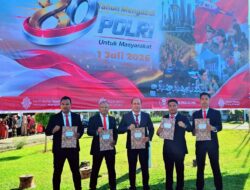 Kanit Reskrim Ujung Batu Sudarto Sihombing, Terima Penghargaan di HUT Bhayangkara ke-80 Tahun 2026.