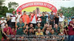 Bupati Anton Resmi Tutup Hunter II Cup 2026, Rafli88 FC Keluar Sebagai Juara