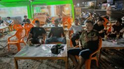 Kapolsek Rambah Samo, Nobar Piala Dunia FIFA 2026 Bersama Pengurus DPD SIJI dan Ketua PNB di Teh Talua Malimpah Ujung Batu.