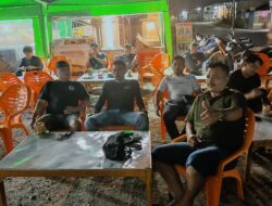 Kapolsek Rambah Samo, Nobar Piala Dunia FIFA 2026 Bersama Pengurus DPD SIJI dan Ketua PNB di Teh Talua Malimpah Ujung Batu.