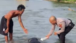 Penemuan Mayat Keadaan Telungkup di Sungai Rokan, Polsek Ujung Batu Terus Melakukan Penyelidikan Identitas Korban.